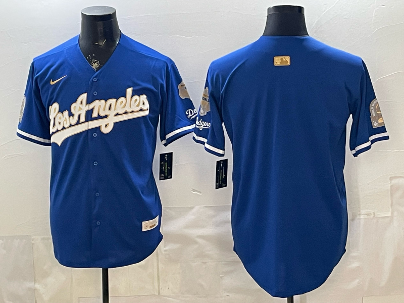 Men Los Angeles Dodgers blank blue Game 2026 Nike MLB Jersey 4014003